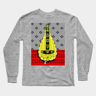 Hurdy-Gurdy with patterns Long Sleeve T-Shirt